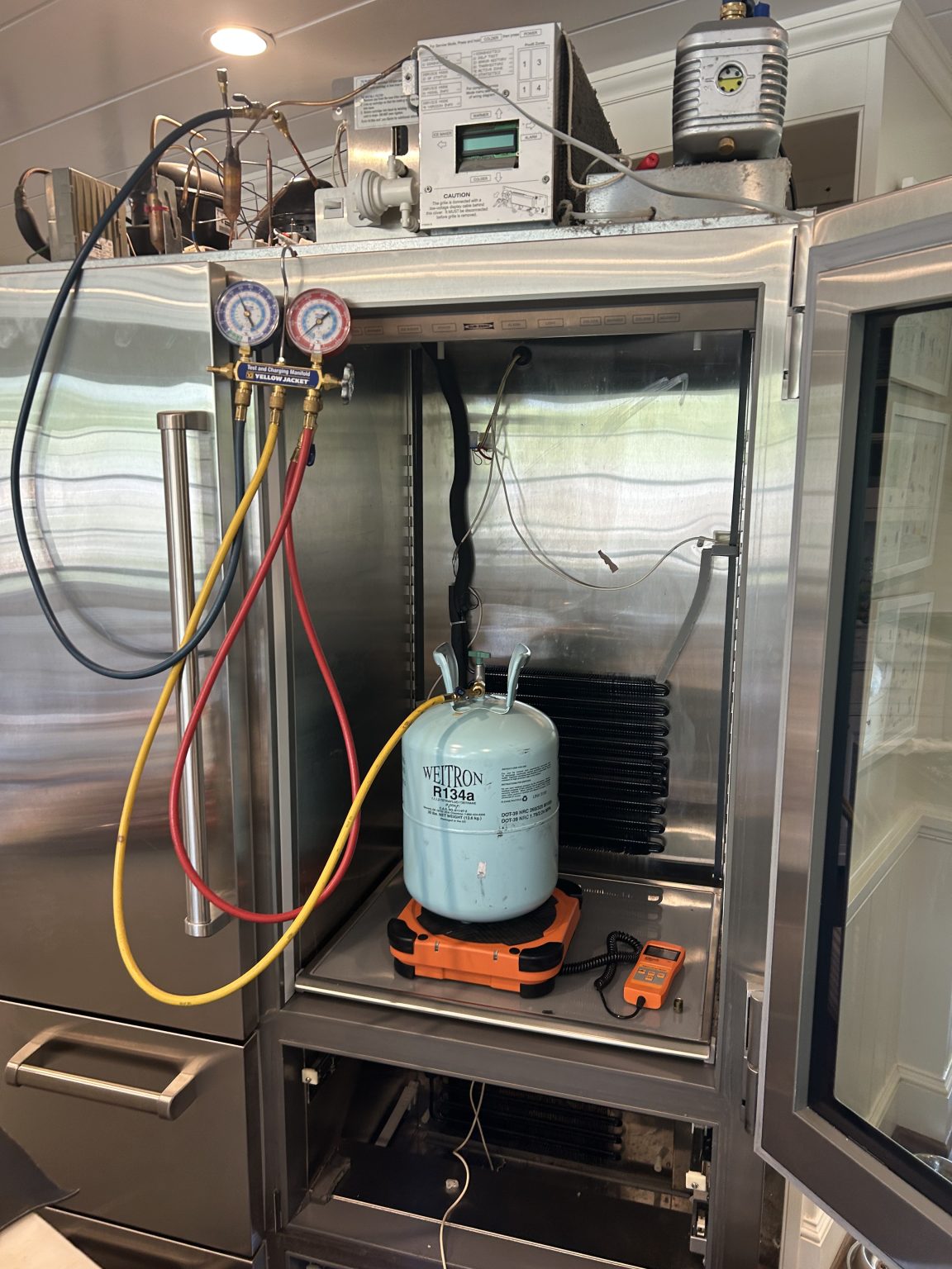 Subzero Refrigerator Seal System Replacement